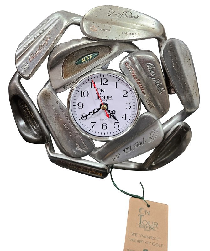 Golf Club Clock - Irons | On Tour Golf
