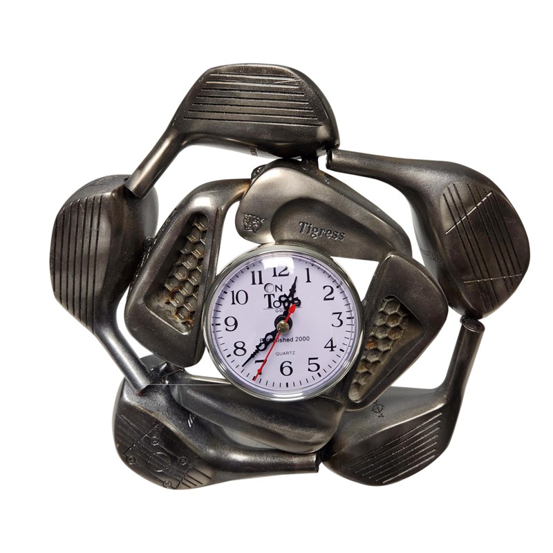 Golf Club Clock - Metal Drivers and Irons OTG-CLKMW