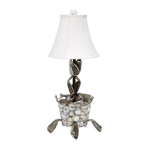 Range Ball Basket Golf Table Lamp OTG-TLPBSk