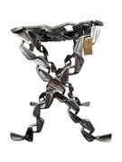 Welded Golf Club End Table OTG-XTBL View 2