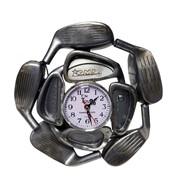 Golf Club Clock - Metal Drivers and Irons OTG-CLKMW View 3