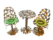 Bistro Table and Chairs Set OTG-BSTR View 4