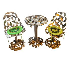 Bistro Table and Chairs Set OTG-BSTR